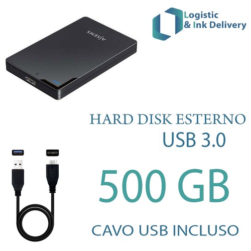 Hdd hard disk esterno 500 - hard,