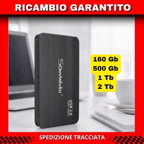 Hard disk esterno 1tb 2tb - hard,