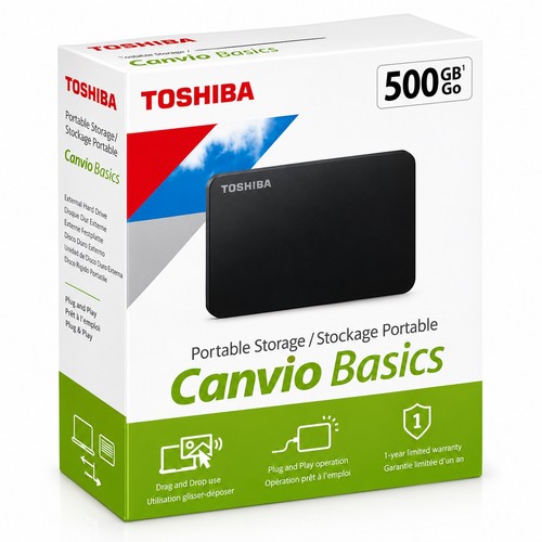 Toshiba canvio basics - toshiba,